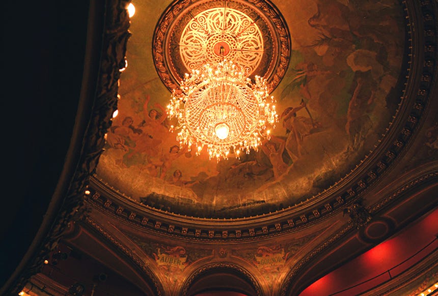 Theatre ceiling 